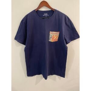Disneyland Disney World 40th Edition T Shirt Men's XL Navy Cotton Graphic